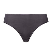 Cotton Seamless Hi Cut Brief | Black Pearl 71626-2183